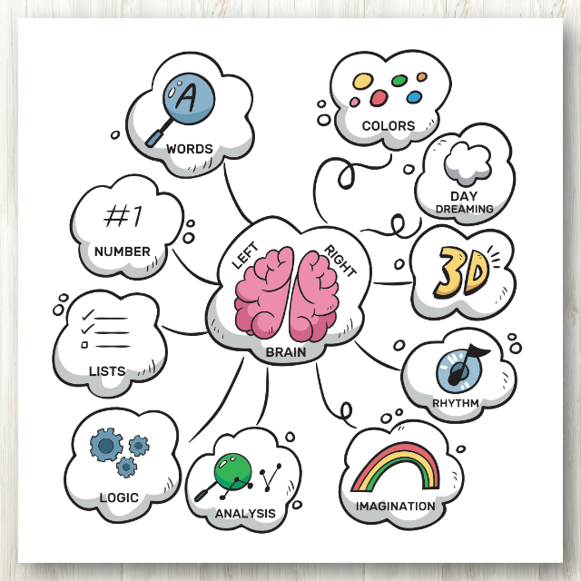 Mind Mapping Journal 2 สมุดโน๊ตฝึกทำมายแมพ ช่วยฝึกคิดและวางแผน