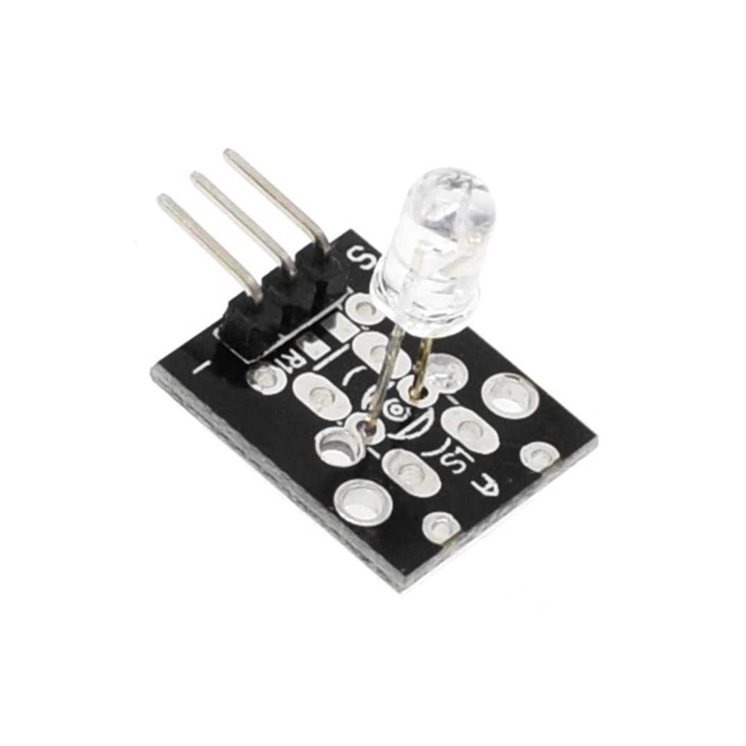 (1ชิ้น) AB034 โมดูล ส่งข้อมูลแบบอินฟราเรด KY-005 Infrared Transmit Sensor Module โมดูล ส่งสัญญาณอินฟราเรด