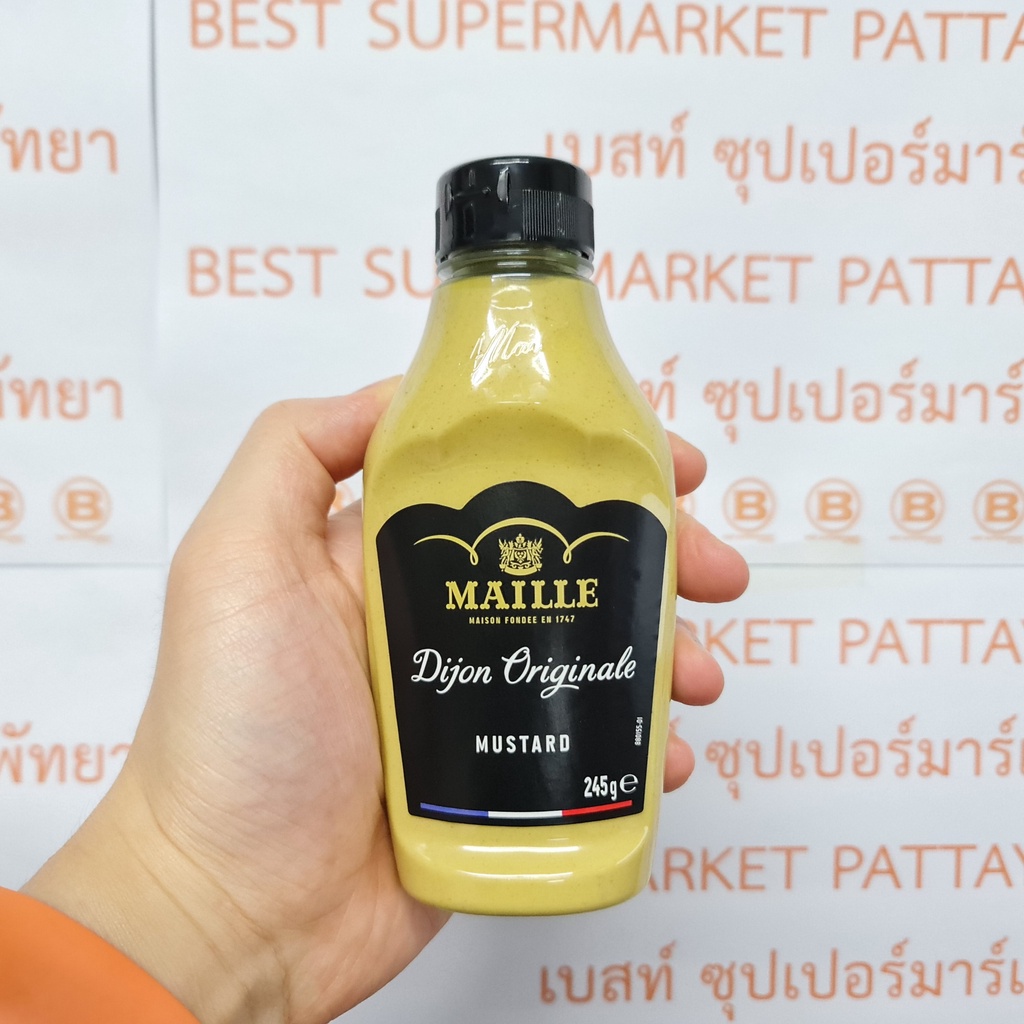 มายด์ ดิจอง ออริจินัล มัสตาร์ด 245 กรัม Maille Dijon Original Mustard 245 g.