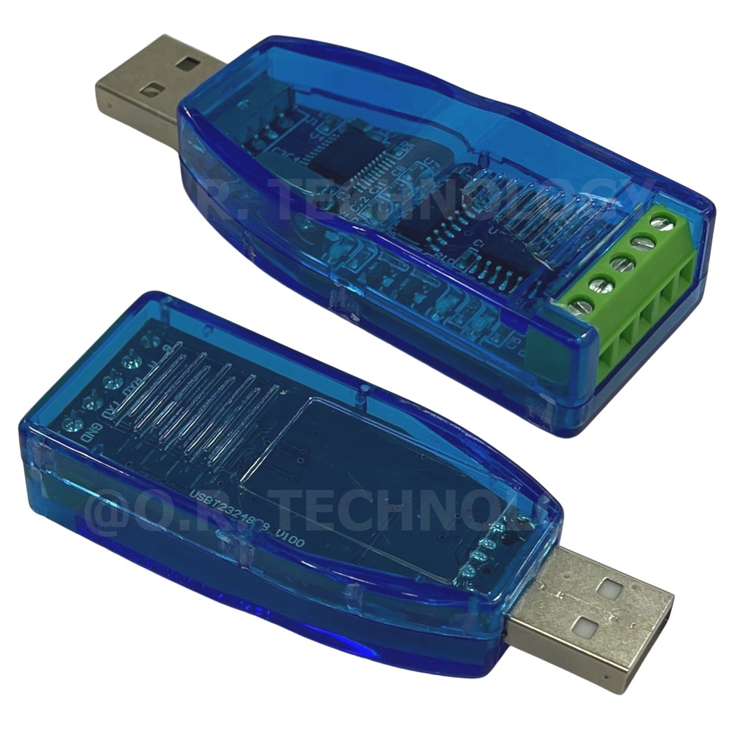 IB039 ตัวแปลง USB To RS232 RS485 Converter CH340 Isolated Industrial Grade USB to RS232 RS485 Communication Module 5V Serial Port Line Converter TVS Protection USB-RS232 RS485