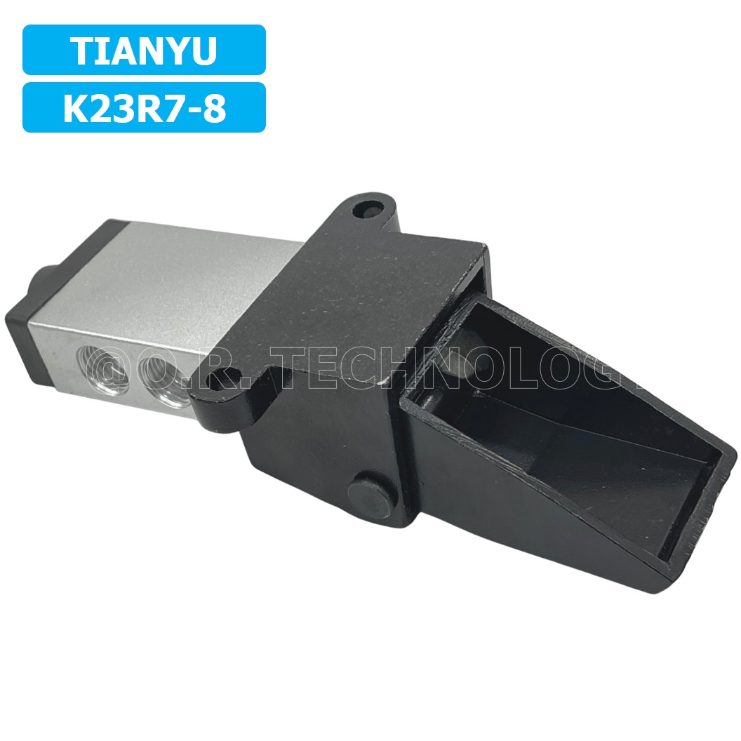 (1ชิ้น) K23R7-8 เท้าเหยียบลม วาล์วเท้าเหยียบ สวิทซ์เท้าเหยียบลม Air Foot Switch Valve Pneumatic TIANYU