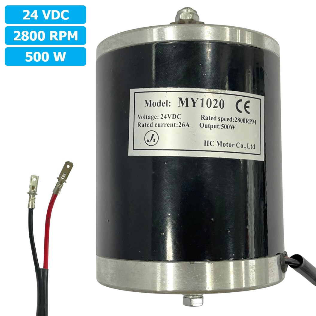 (1ชิ้น) MY1020 มอเตอร์ DC มอเตอร์กระแสตรง 500W 24VDC 2800RPM Brushed Motor