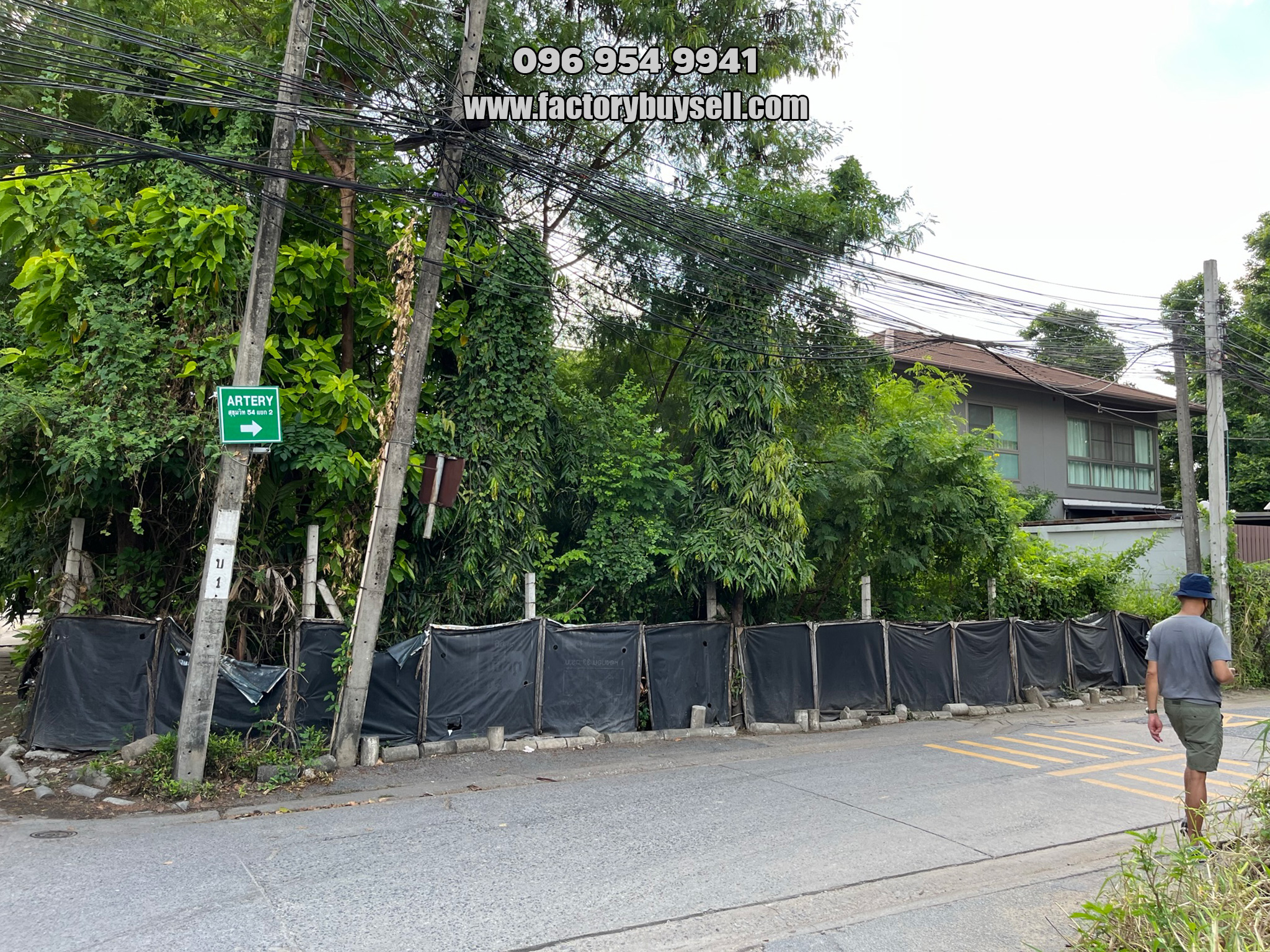 เช่าที่ดิน ซอยสุขุมวิท 62 แยก 8 (ที่ดินอยู่บริเวณหัวมุมตัดกับ ซอยสุขุมวิท 56) ขนาด 99 ตารางวา ใกล้ BTS บางจาก