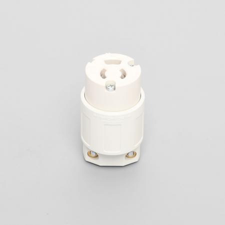 AMERICAN DENKI 7114GNZ,7114GNZ-IV 2-Pole 3-Wire Grounding 15A 125V Connector Body (Nylon Housing)