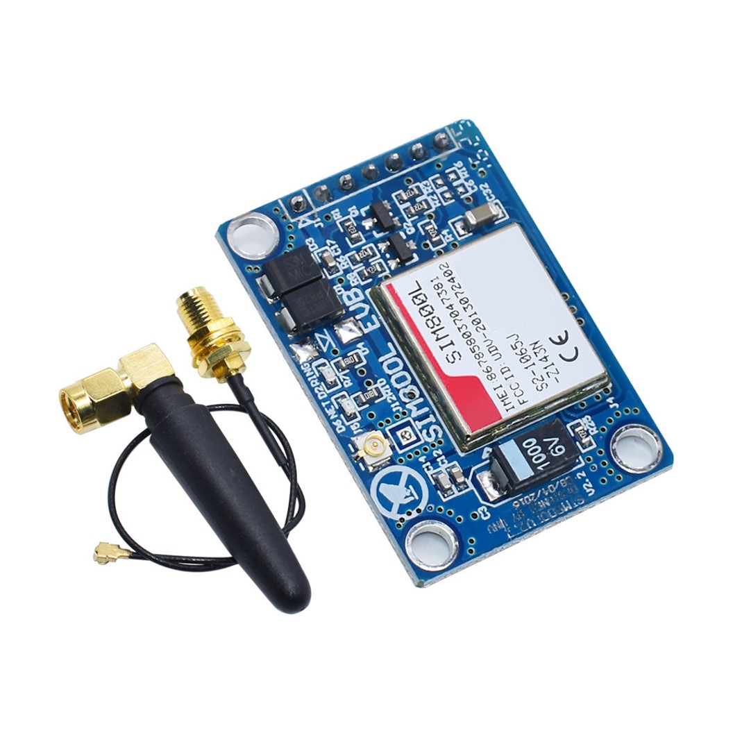 NA235 โมดูลซิม โมดูลสื่อสาร SIM800L V2.0 5V Wireless GSM GPRS MODULE Quad-Band With Antenna Cable Cap