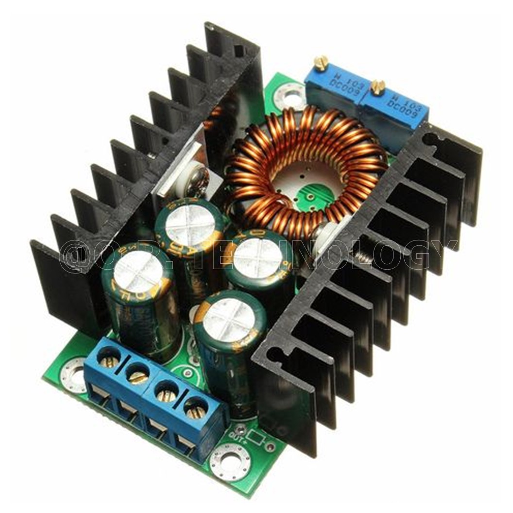 (1ชิ้น) NA505 โมดูลลดแรงดันไฟ โมดูลแปลงไฟ DC-DC 7V-40V to 1.2V-28V 300W 10A Step-down Adjustable Constant Voltage Module