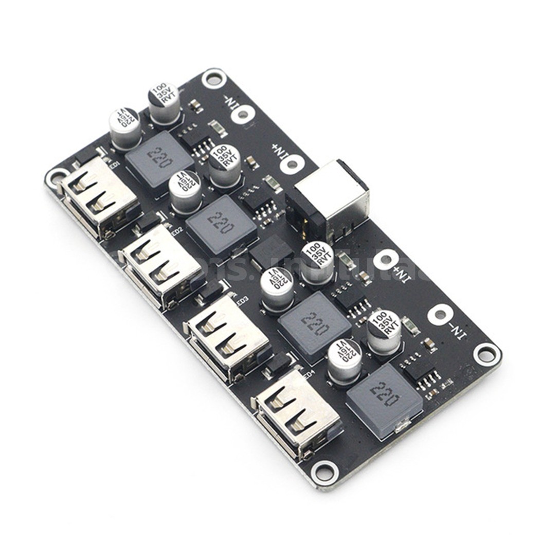 XFW-KC42 โมดูลชาร์จแบตเตอรี่ 24W 1/2/4ช่อง DC Charger module QC2.0 QC3.0 Fast Charging USB โมดูลชาร์จเร็ว 5V 3.4A MH-KC42-1/MH-KC42-2/MH-KC42-4