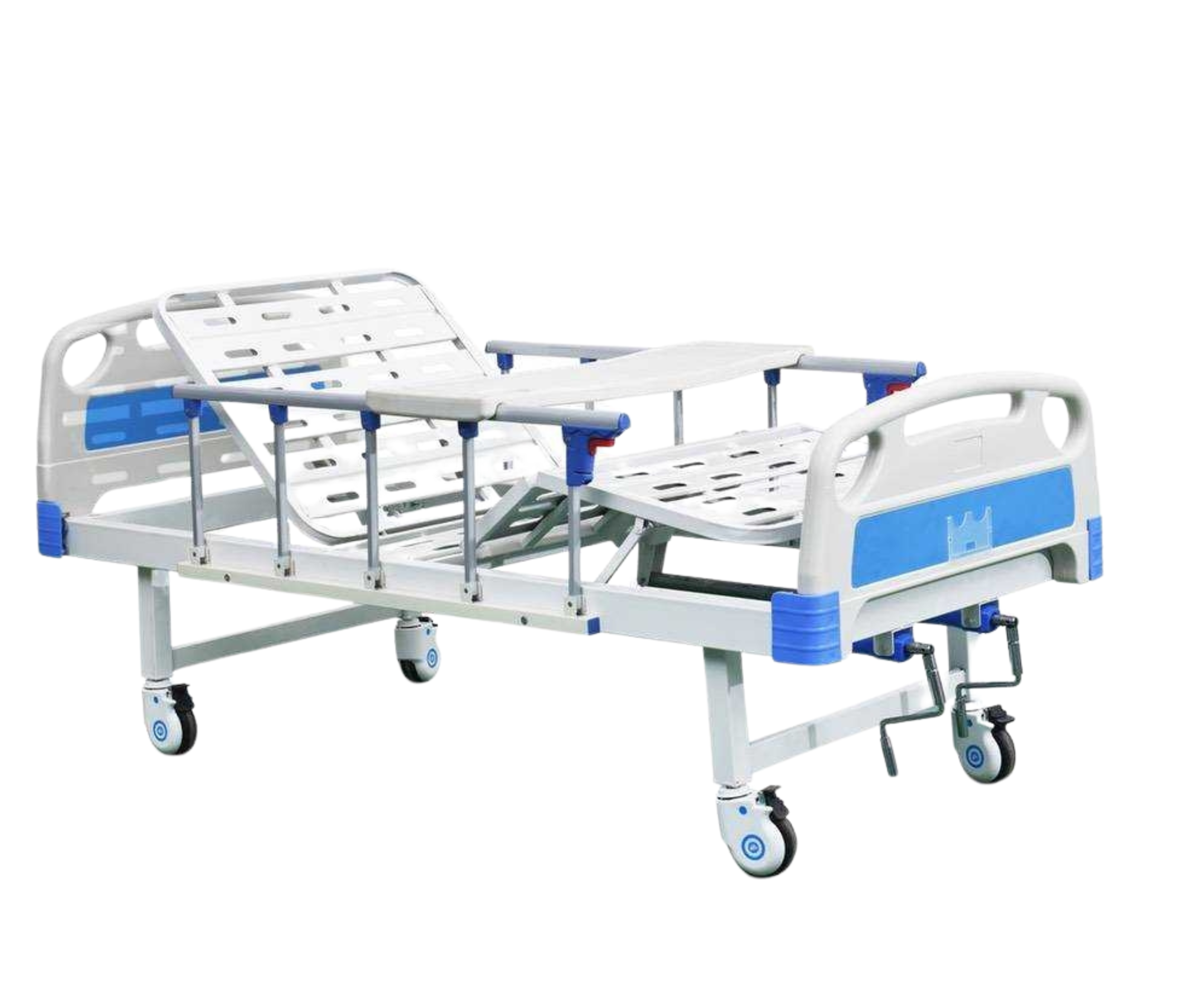 เตียงผู้ป่วยมือหมุน 2 ไกร์ B02-I