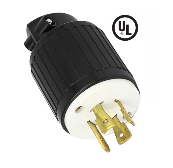 LK-6424 NEMA L16-20P Locking Plug 20 Amp, 480 Volt "LKEW"