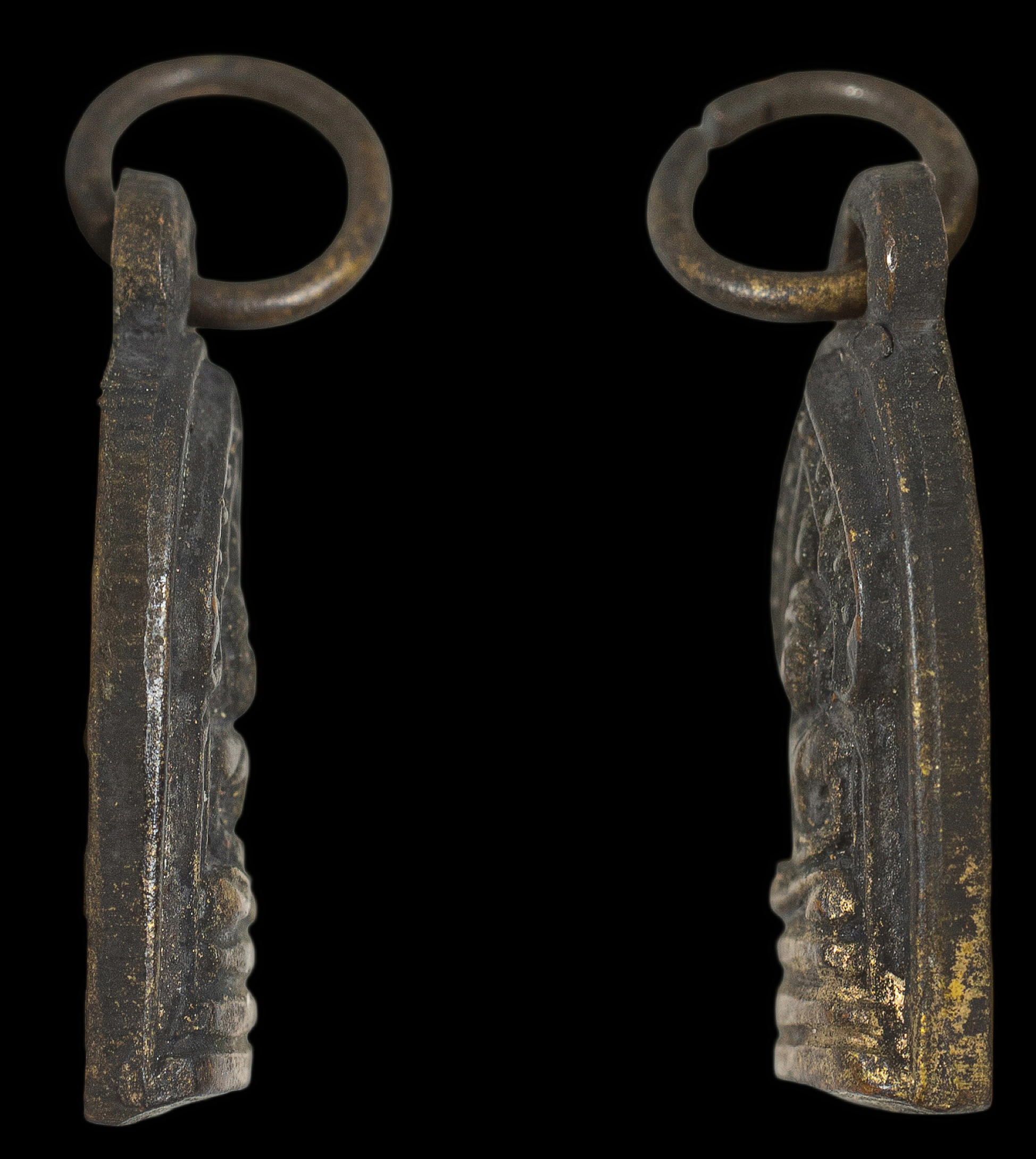 พระปรกใบมะขามนิรันตราย รุ่นแรก หลวงพ่อโชติ ระลึกชาติ วัดวชิราลงกรณวราราม ปากช่อง นครราชสีมา ปี 2506