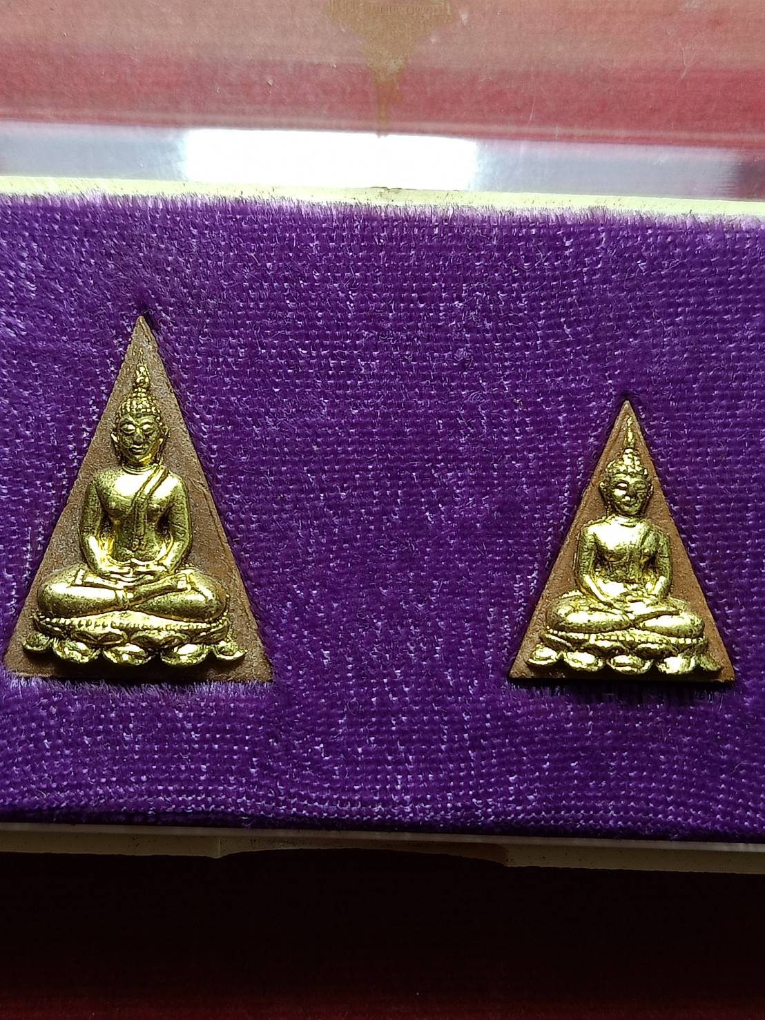 สมเด็จนางพญา ส.ธ. พิมพ์ใหญ่+พิมพ์เล็ก วัดบวรนิเวศ กทม.พร้อมกล่อง (SKU-10270)