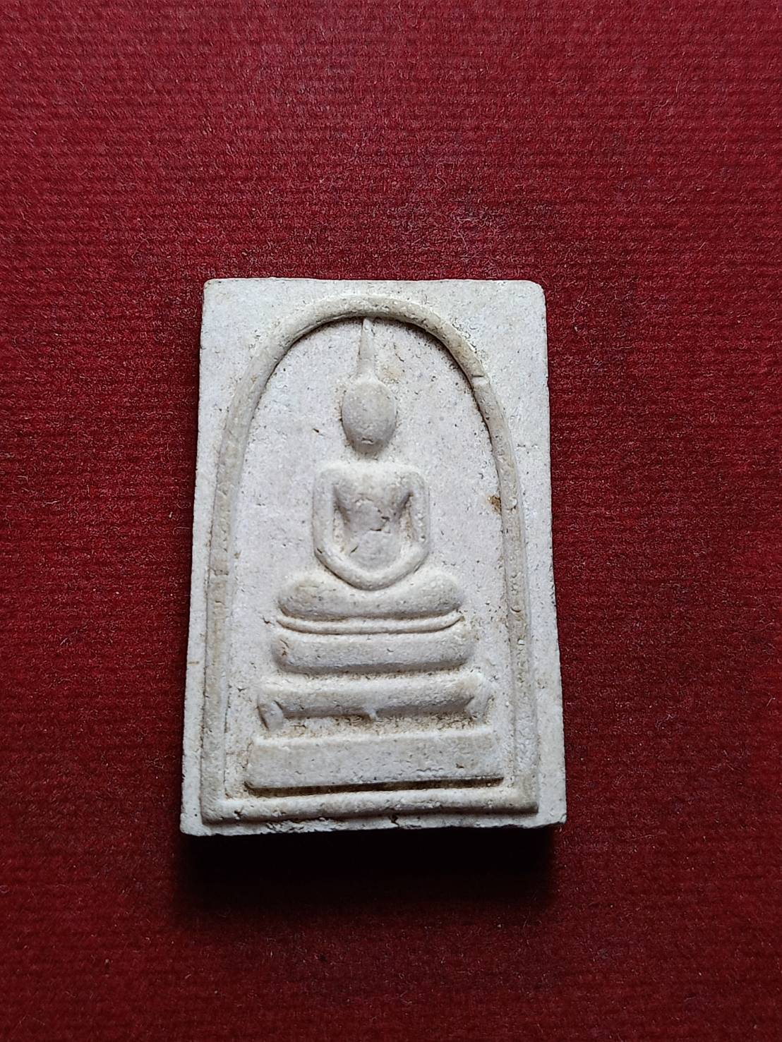 พระสมเด็จหลังรูปเหมือน หลวงตามหาบัว วัดป่าบ้านตาด จ.อุดรธานี (SKU-08391)