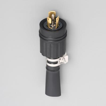 "AMERICAN DENKI"R103 3-Pole 4-Wire Grounding 15A 250V Waterproof Plug IP65