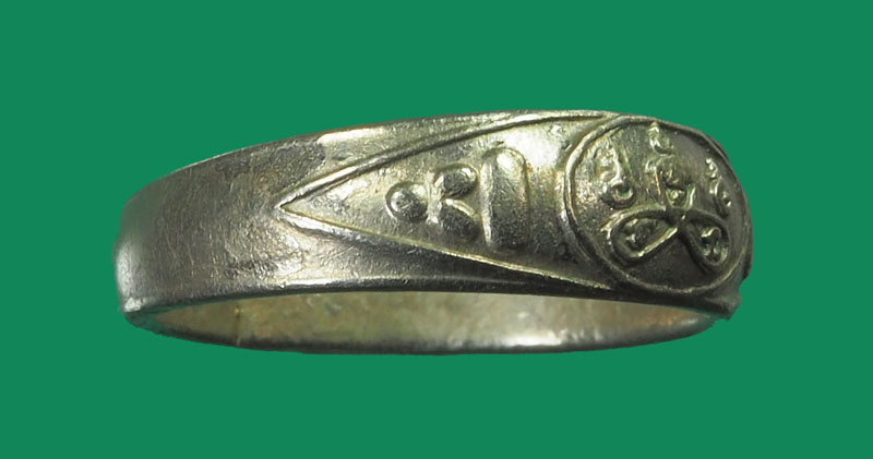 *32069 แหวนหลวงพ่อจาด วัดบางกระเบา ปราจีนบุรี ชุบนิเกิล(ขายแล้ว) 48