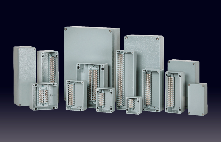 BC-ALS-60PT-2333111 230x330x111 WxLxH (mm) Aluminum terminal block box IP66/67 -BOXCO