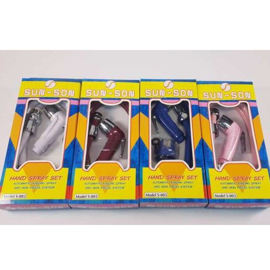 ชุดสายฉีดชำระ ที่ฉีดก้น Sun-Son (1 ชุด ราคารวมแวท) ชุดสายฉีดชำระ สายฉีดชำระ สายฉีดก้น หัวชำระ หัวฉีดชำระ