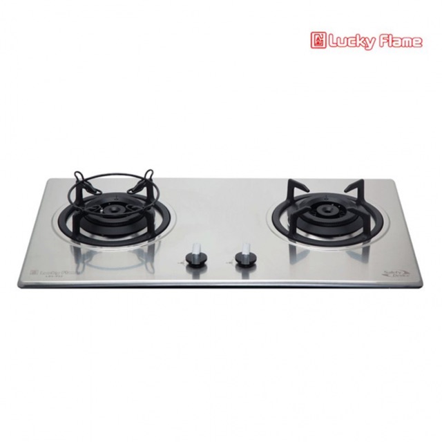 LUCKY FLAME รุ่น LBS-932 เตาฝังสแตนเลส หัวเตาทองเหลือง (เลือกหัวปรับได้)