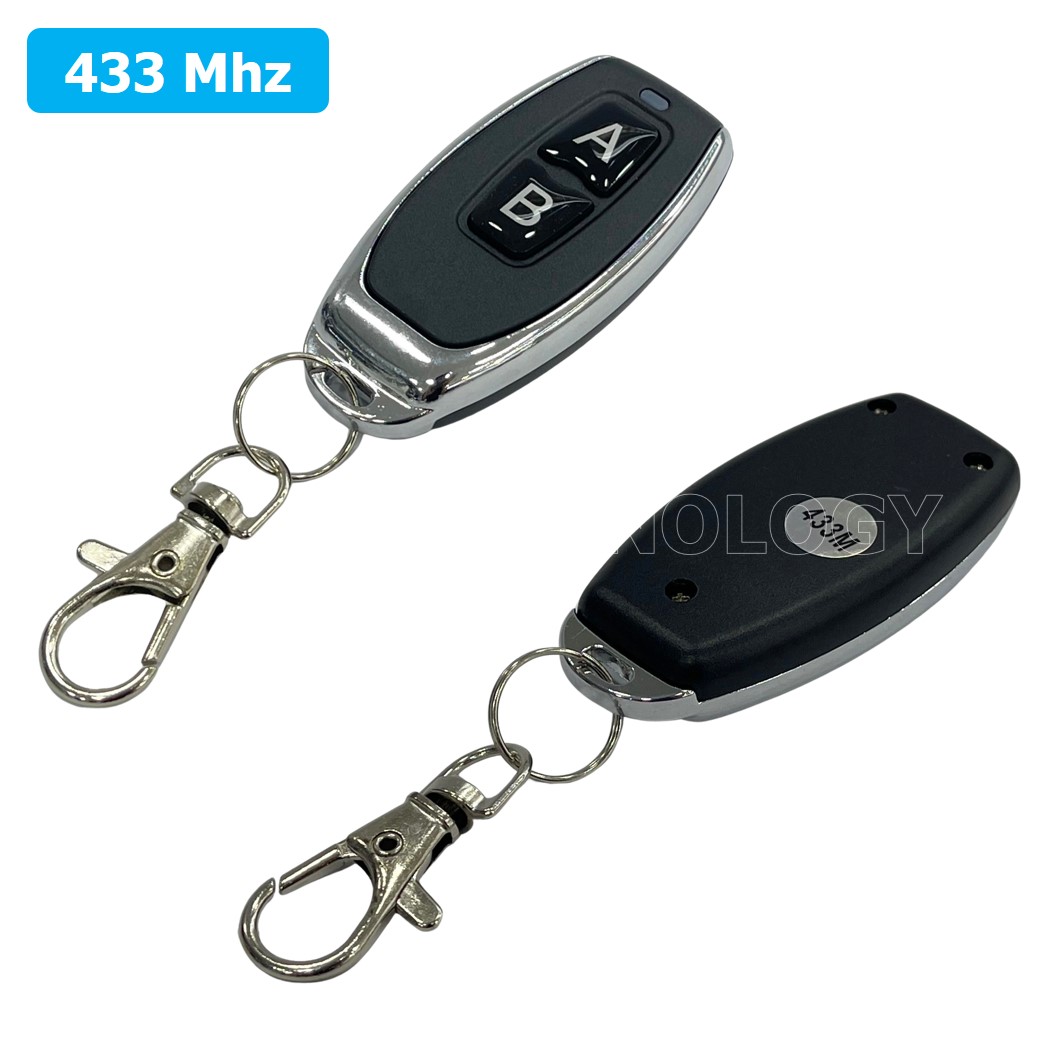 (1ชิ้น) BA324 รีโมทควบคุม 2 ปุ่ม AB ความถี่คลื่น 433Mhz Wireless Remote Control with Battery รีโมทควบคุมไร้สาย รีโมท 2 ปุ่ม