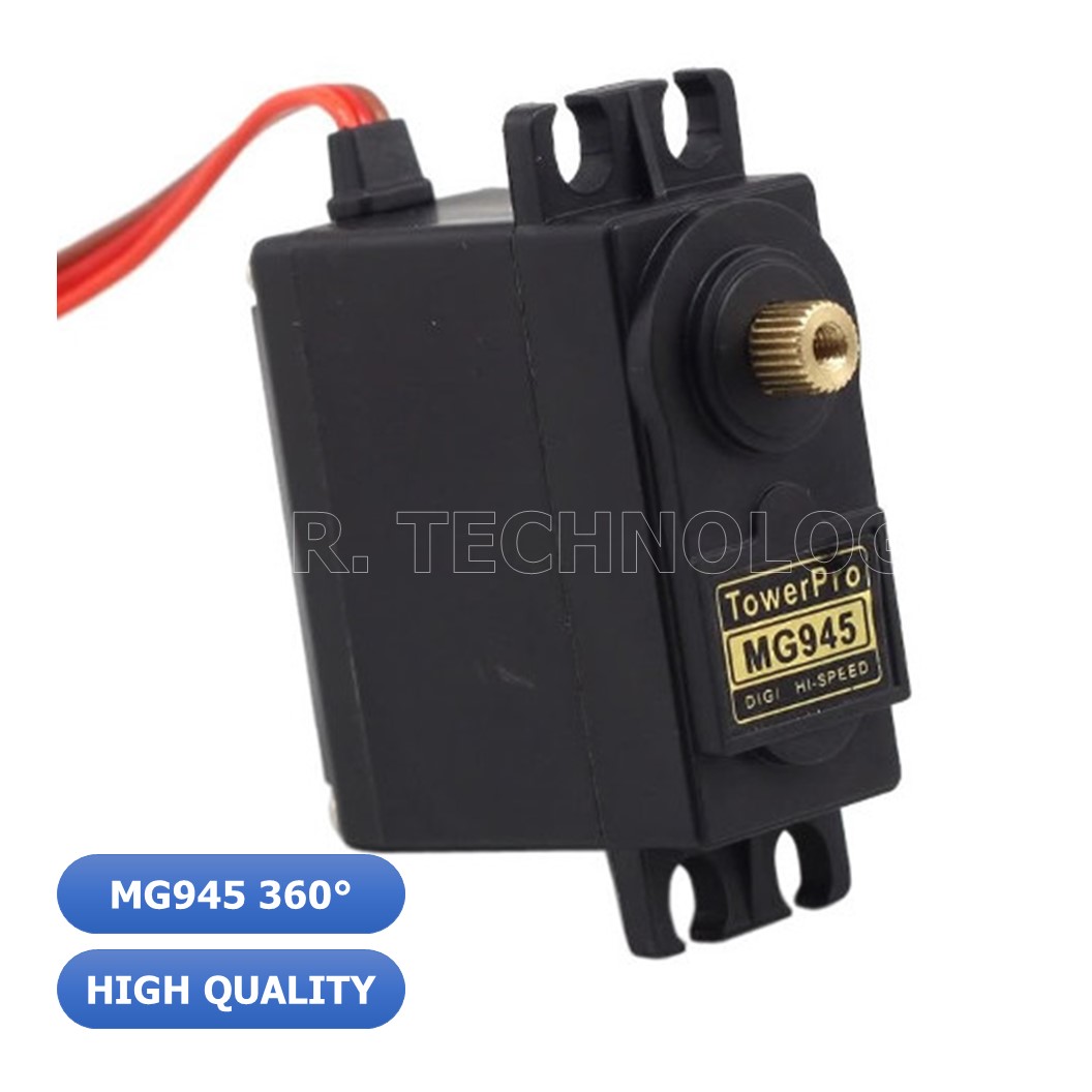 (1ชิ้น) AA230 เซอร์โวมอเตอร์ คุณภาพสูง Servo MG945 12KG 360 องศา high quality