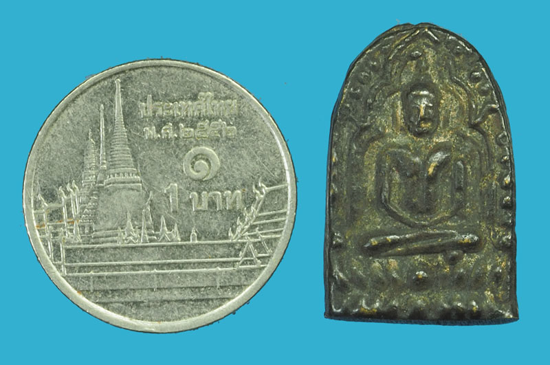 *36281 พระหล่อพิมพ์ซุ้มกอ เนื้อทองเหลือง เป็นพระเล่นแค่ชอบ 8