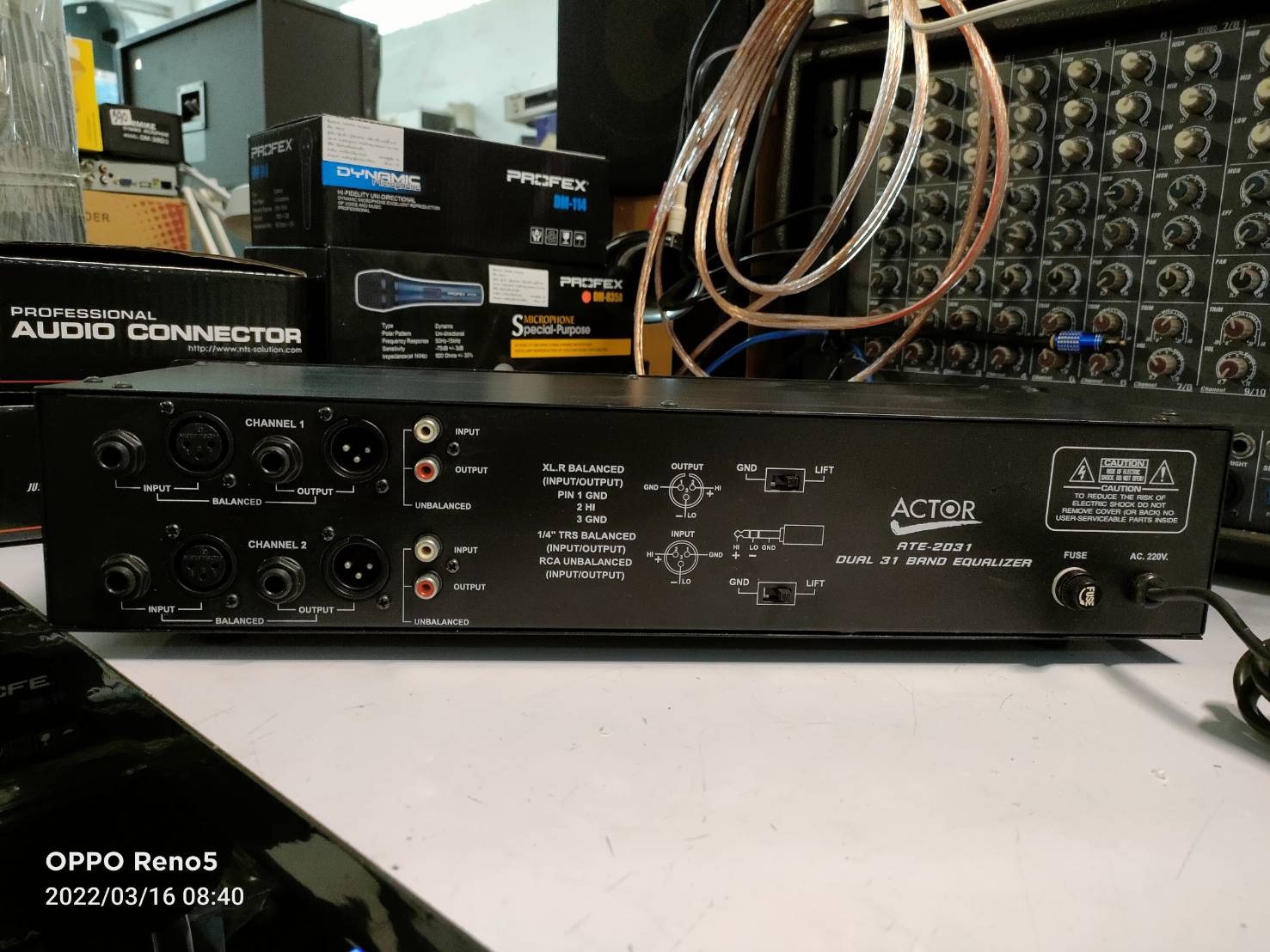 ACTOR DUAL 31 BAND EQUALIZER รุ่น ATE-2031