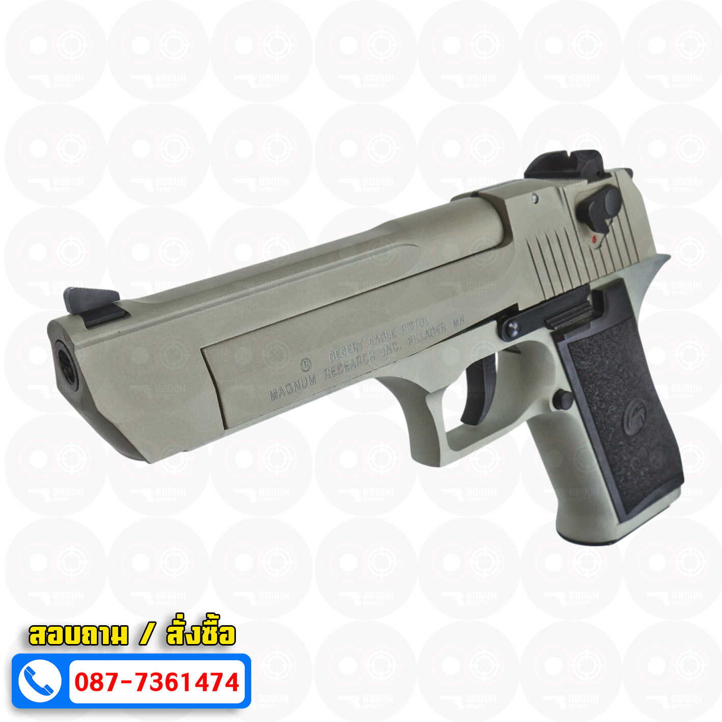 แบลงค์กัน RETAY EAGLE X Desert Eagle สีซาติน Satin BLANK GUN