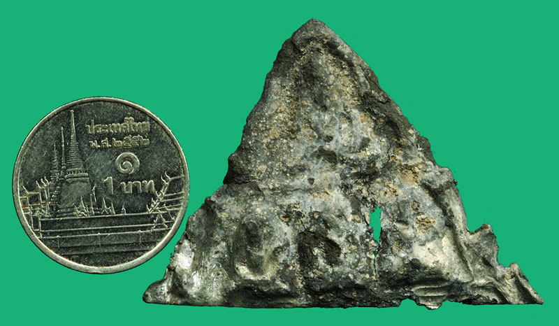 *36884 พระแผงยี่สิบเอ็ด ตัดสี่ กรุวัดราบบูรณะ อยุธยา เนื้อชินเงิน 13