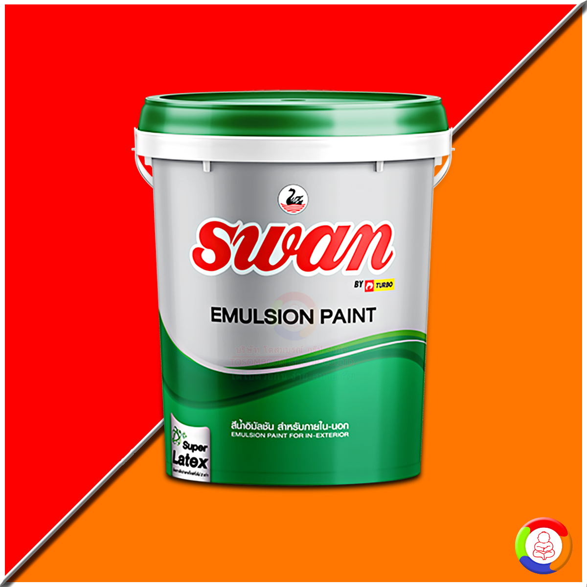 Turbo Swan Emulsion Paint for Exterior and Interior (23.5 L.)