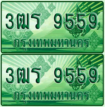 ป้ายประมูล 9559 เลขรถ 3ฒร 9559 กระบะแคป (4)