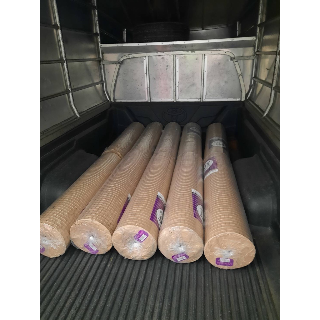 ลวดตาข่ายสี่เหลี่ยมกรงไก่ MTม่วง (ราคารวมแวท) ร้อมรั้ว กรงนก ตาข่าย