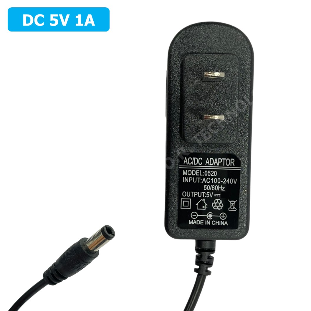 (1ชิ้น) UC034 อะแดปเตอร์แปลงไฟ Adapter 220VAC to 5VDC 1A อแดปเตอร์ ที่ชาร์จ แปลงไฟบ้าน power supply AC สำหรับ Arduino