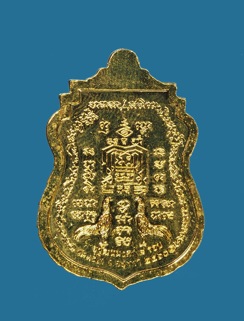 *30792 เหรียญหลวงพ่อรวย วัดตะโก อายุวัฒนะมงคล กระหลั่ยทอง อยุธยา 50