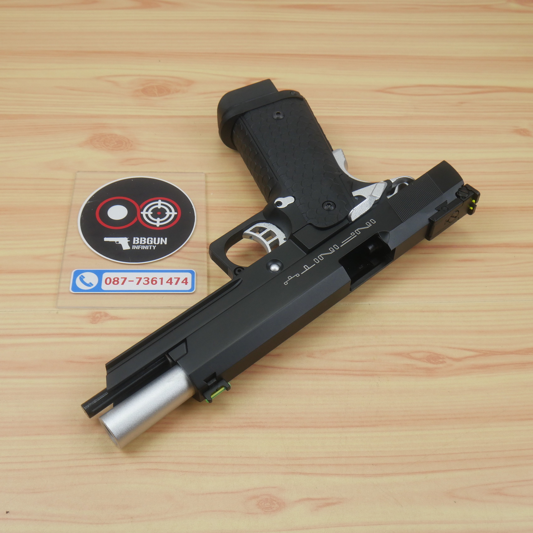 Double Bell 795-1 - Hi-Capa 5.1 Infinity Silver Custom