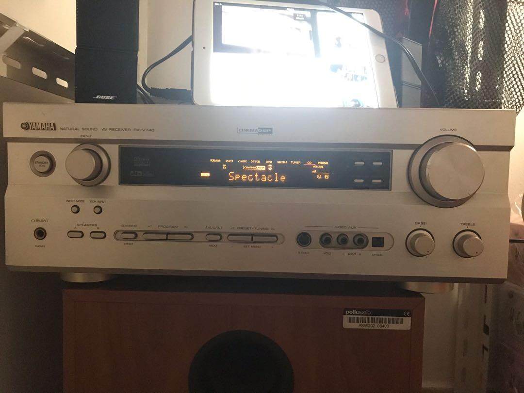 ํํํํYAMAHA RXV 740(ส่งฟรี ยกเว้นเขตพิเศษ)