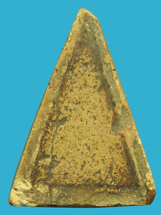 *37550 พระนางพญา กรุวัดเวียง อยุธยา เนื้อดิน (เจ้าของเดิมเลี่ยมทองเปิดหน้าหลัง) สภาพใช้ดูง่าย 13