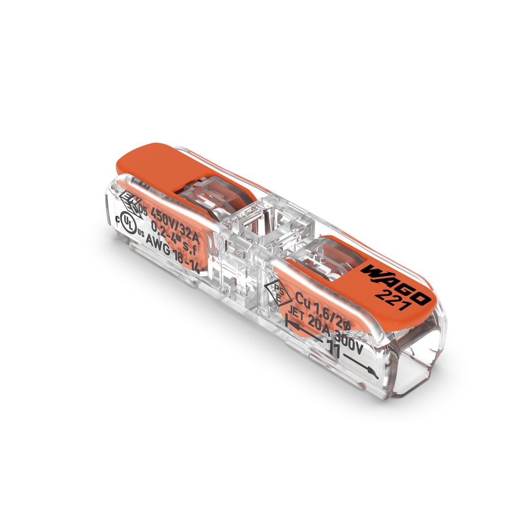 1 ชิ้น WAGO Connetor 221 (วาโก)