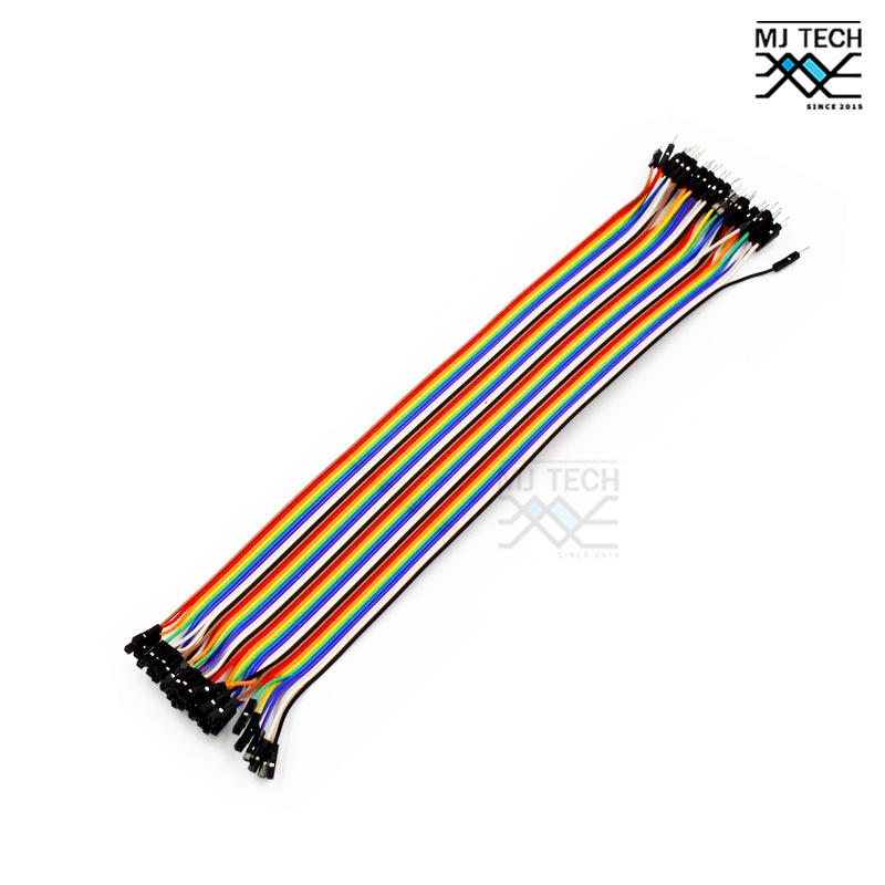 JUMP WIRES สายแพ ขนาด 30 cm ผู้-ผู้ / ผู้-เมีย / เมีย-เมีย