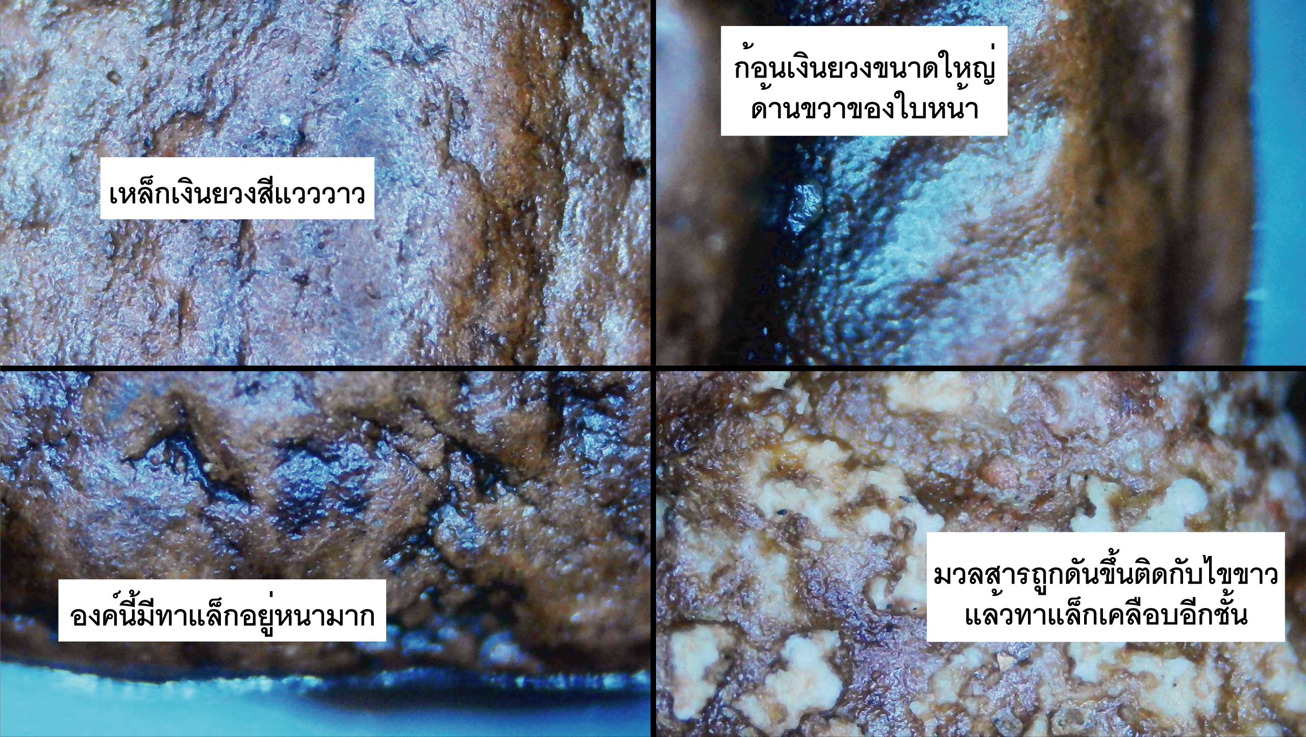 พระรอดพิมพ์เล็ก หลวงพ่อกวย วัดโฆสิตาราม เนื้อดินทาแล็ค ช่วงปี 2500