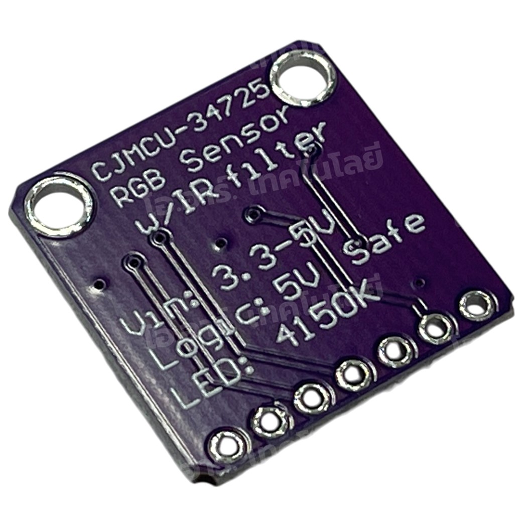 TCS34725 เซนเซอร์ตรวจจับสี เซนเซอร์วัดค่าสี TCS-34725 Color Sensor Development Board Module RGB sensing โมดูลตรวจจับสี วัดค่าสี