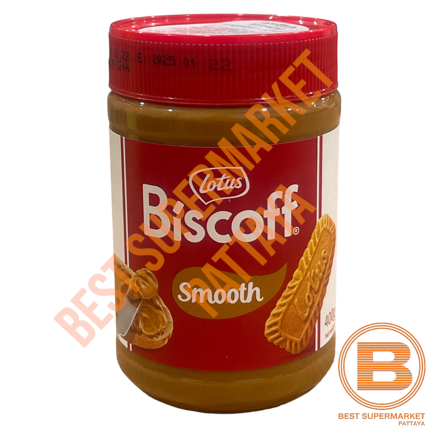 โลตัส บิสคอฟ สเปรด 400 กรัม Lotus Biscoff Spread 400 g.