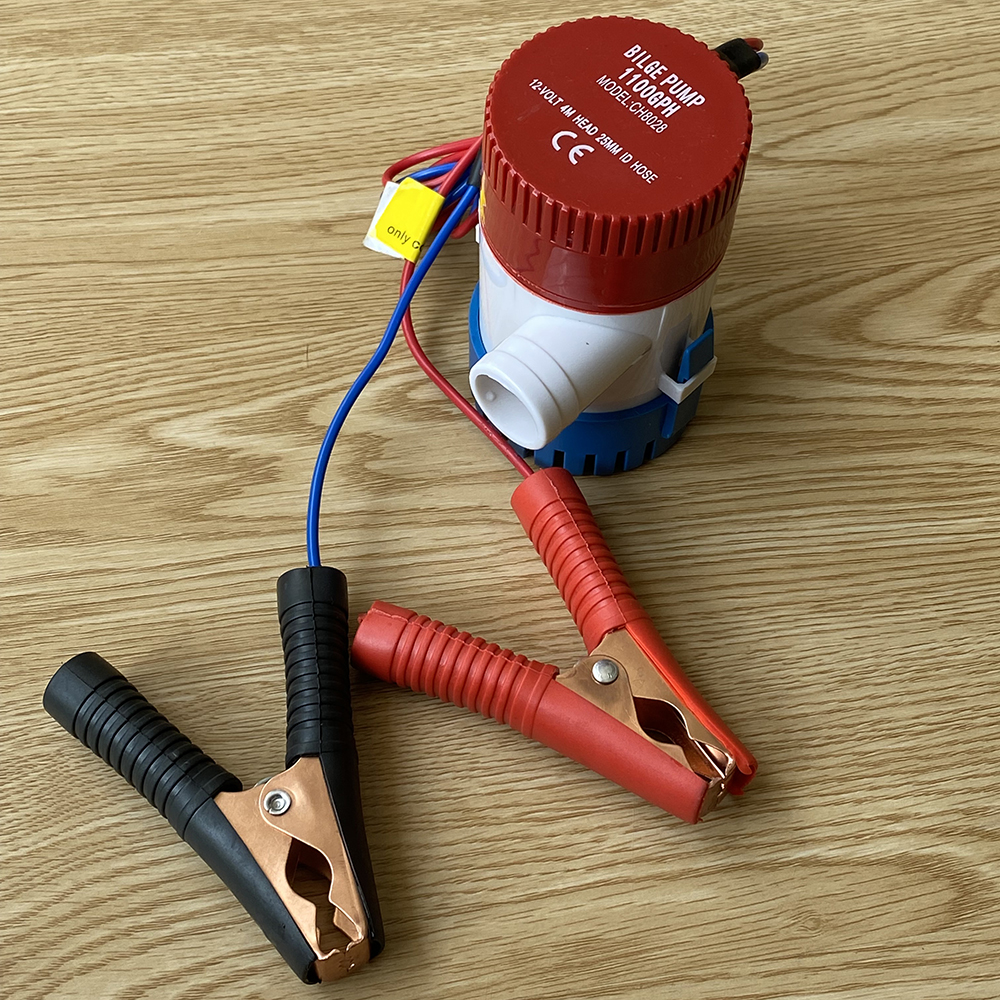 ชุดปั๊มน้ำโซลาร์เซลล์ ปั๊มน้ำ 12V 1100GPH พร้อมโซลาร์เซลล์ 20W ส่งฟรีทั่วไทย