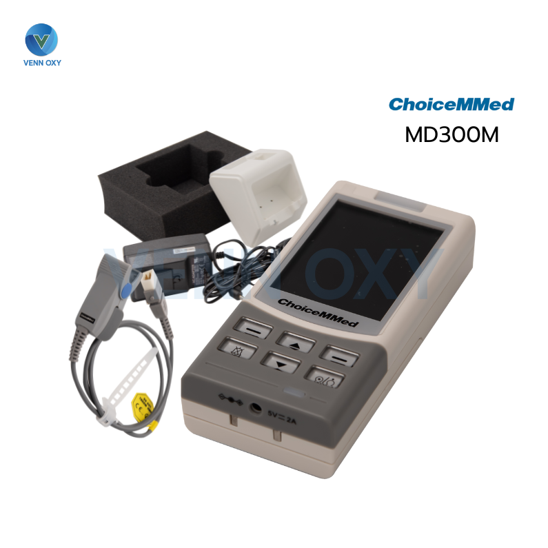 เครื่องวัดออกซิเจนปลายนิ้ว ChoiceMMed รุ่น MD300M