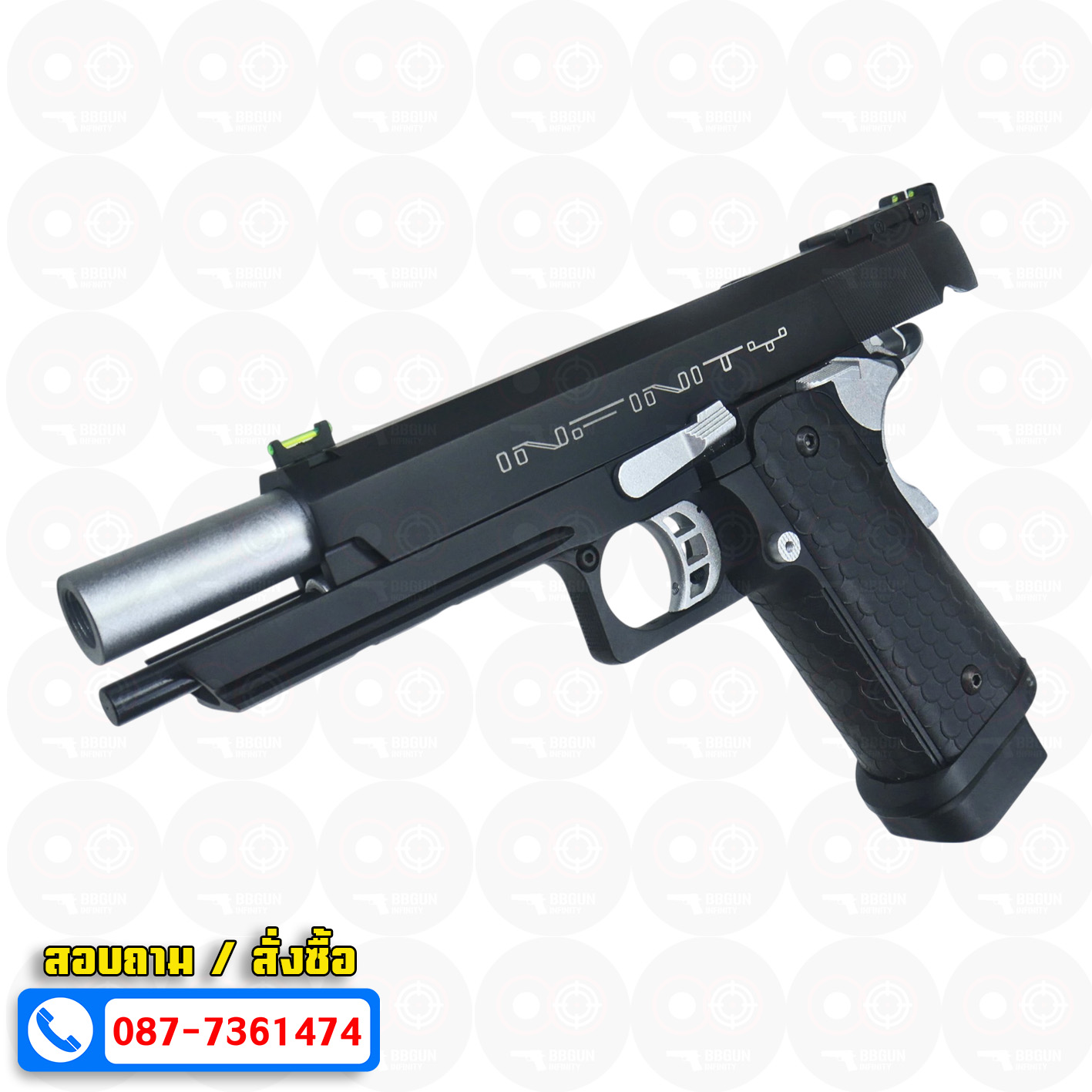 Double Bell 795-1 - Hi-Capa 5.1 Infinity Silver Custom