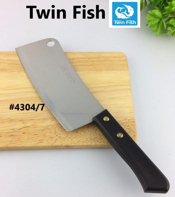 Twin Fish ชุดมีดครัว 2 ชิ้น / ชุด ด้ามหมุดทอง