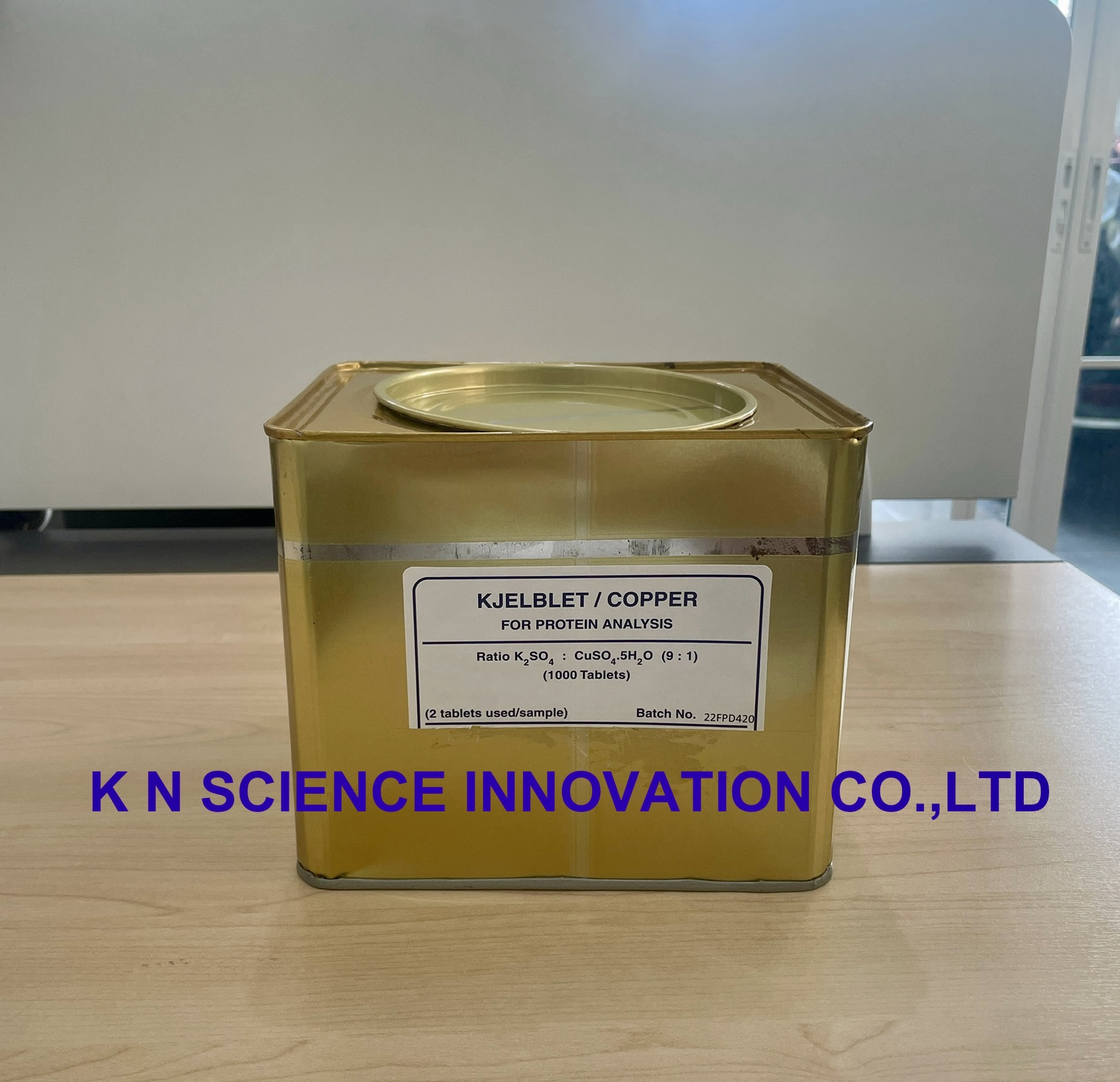 KJELBLET/COPPER FOR PROTEIN ANALYSIS 1000 TEBLET/BOX KJE1