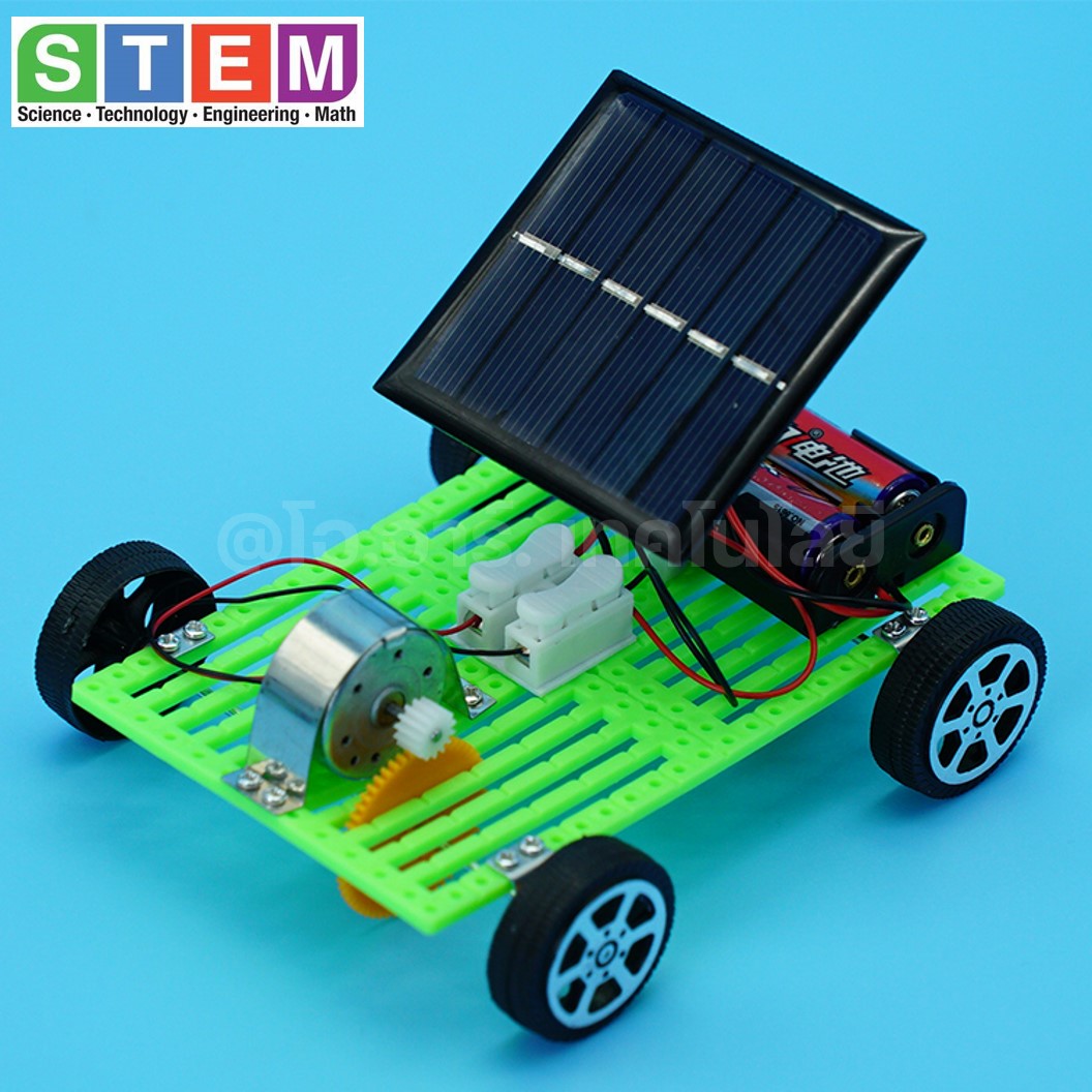T-S73 ชุดประกอบไม้ รถพลังงานแสงอาทิตย์ Solar Car Wooden Kit STEM Education ของเล่นเสริมทักษะ เสริมพัฒนาการ ชุดเรียนรู้ ชุดทดลอง รถ โซล่าเซลล์