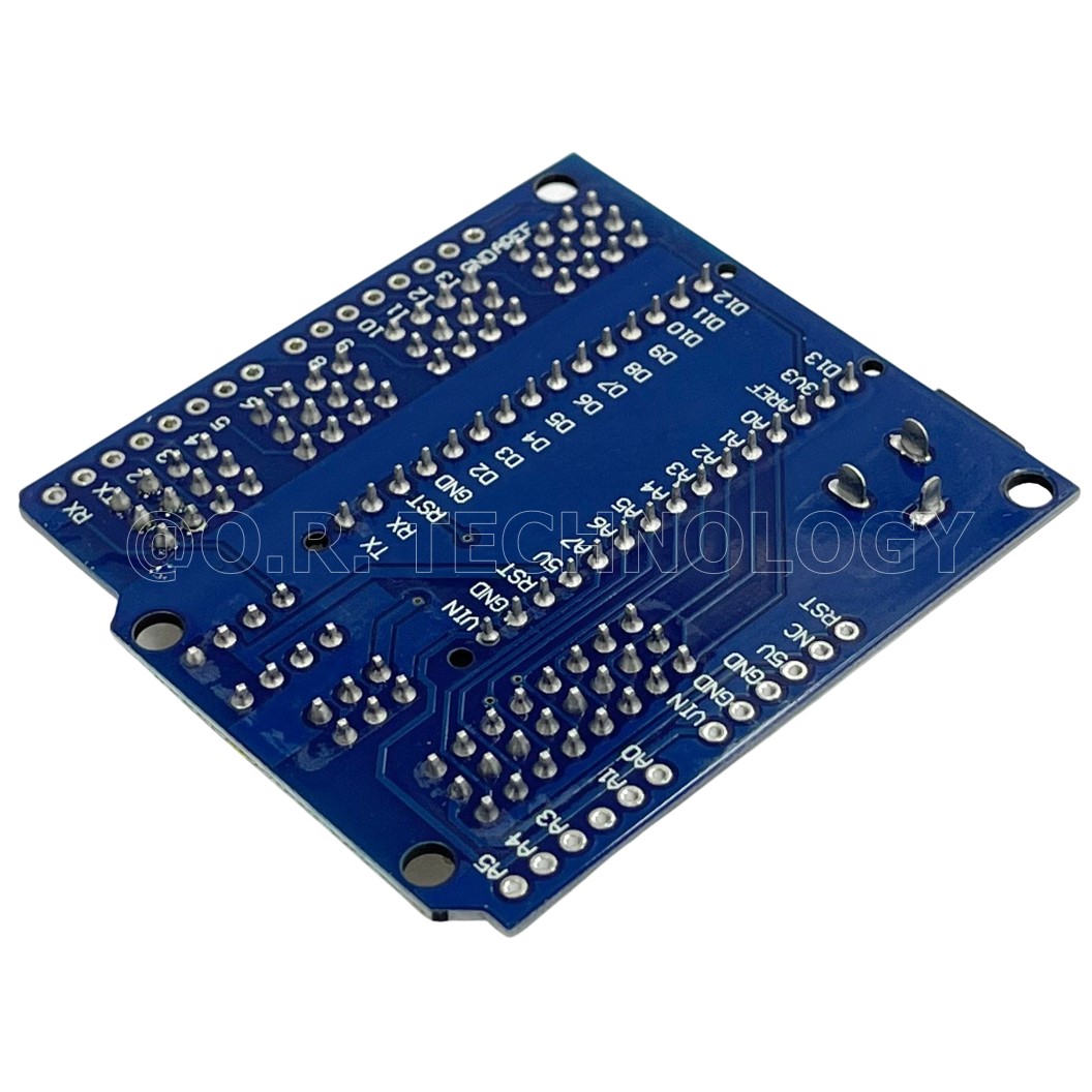 (1ชิ้น) NA005 บอร์ดขยายขา บอร์ดเสริม Arduino Nano Expansion Board IO Shield Nano Expansion Adapter Breakout Board