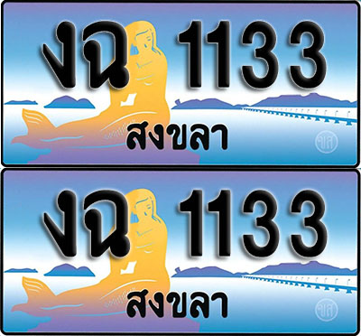 ทะเบียนรถ 1133 – งฉ 1133 สงขลา ผลรวมดี 15 (1)