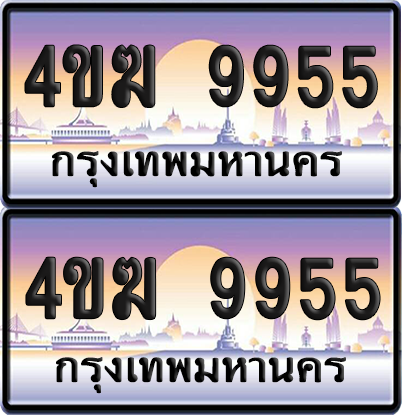 ทะเบียน 9955 ป้ายประมูล 4ขฆ 9955 (6)