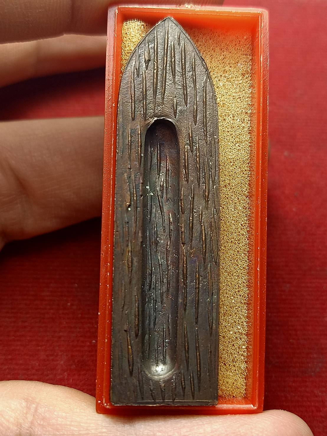 พระร่วงรางปืน วัดนิคมศรีสำโรง จ.สุโขทัย ปี 2523 พร้อมกล่อง (SKU-12515)